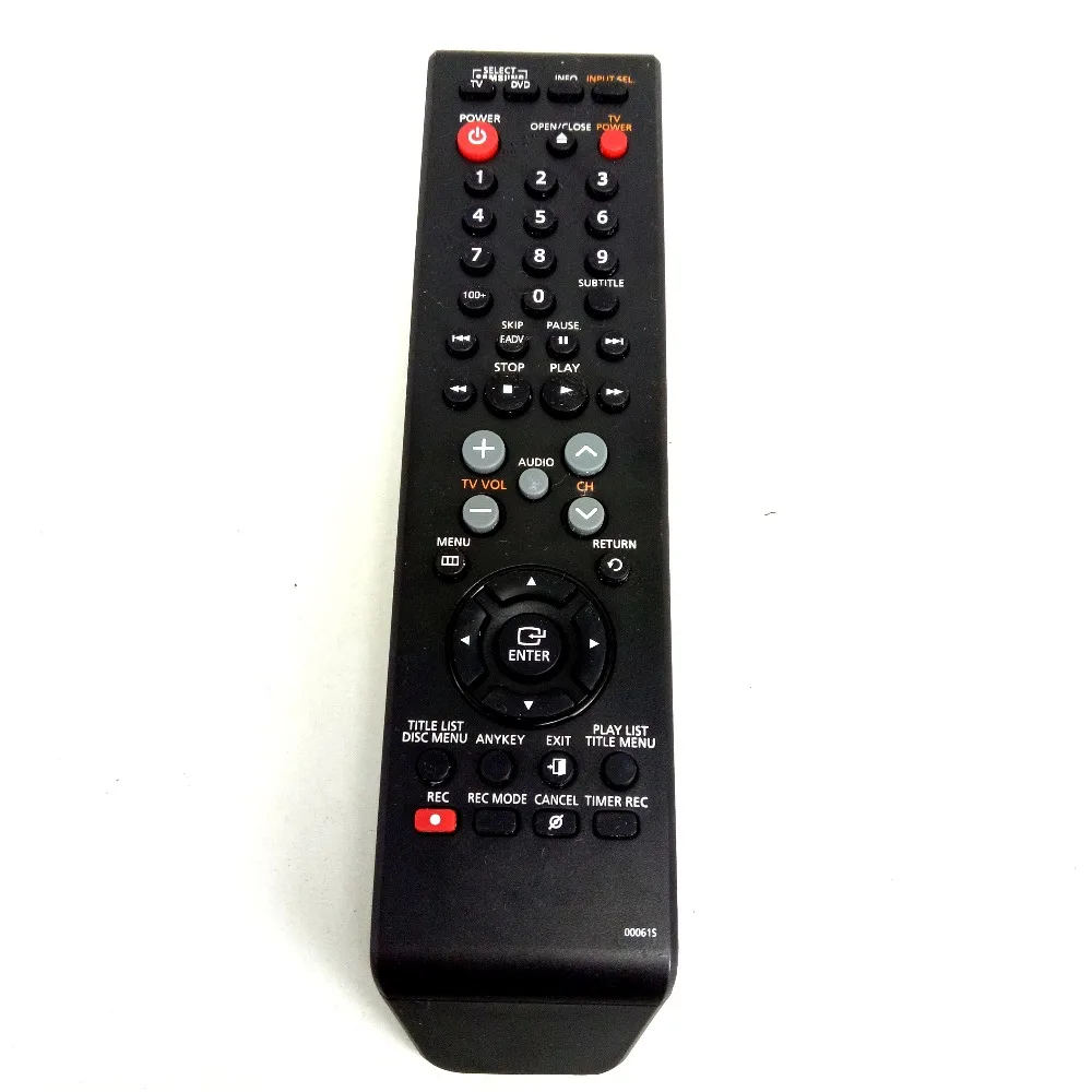 Б/у оригинал для SAMSUNG DVD/VCR комбо плеер Пульт дистанционного управления AK59 00061S|remote