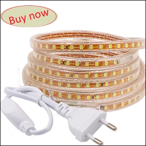 120 светодиодов/м 100 м SMD 3014 Светодиодная лента 220 в 240 В 1 м 2 м 3 м 4 м 5 м 10 м 15 м 20 м 25 м 50 м Разъем питания водонепроницаемые светодиодные фонари
