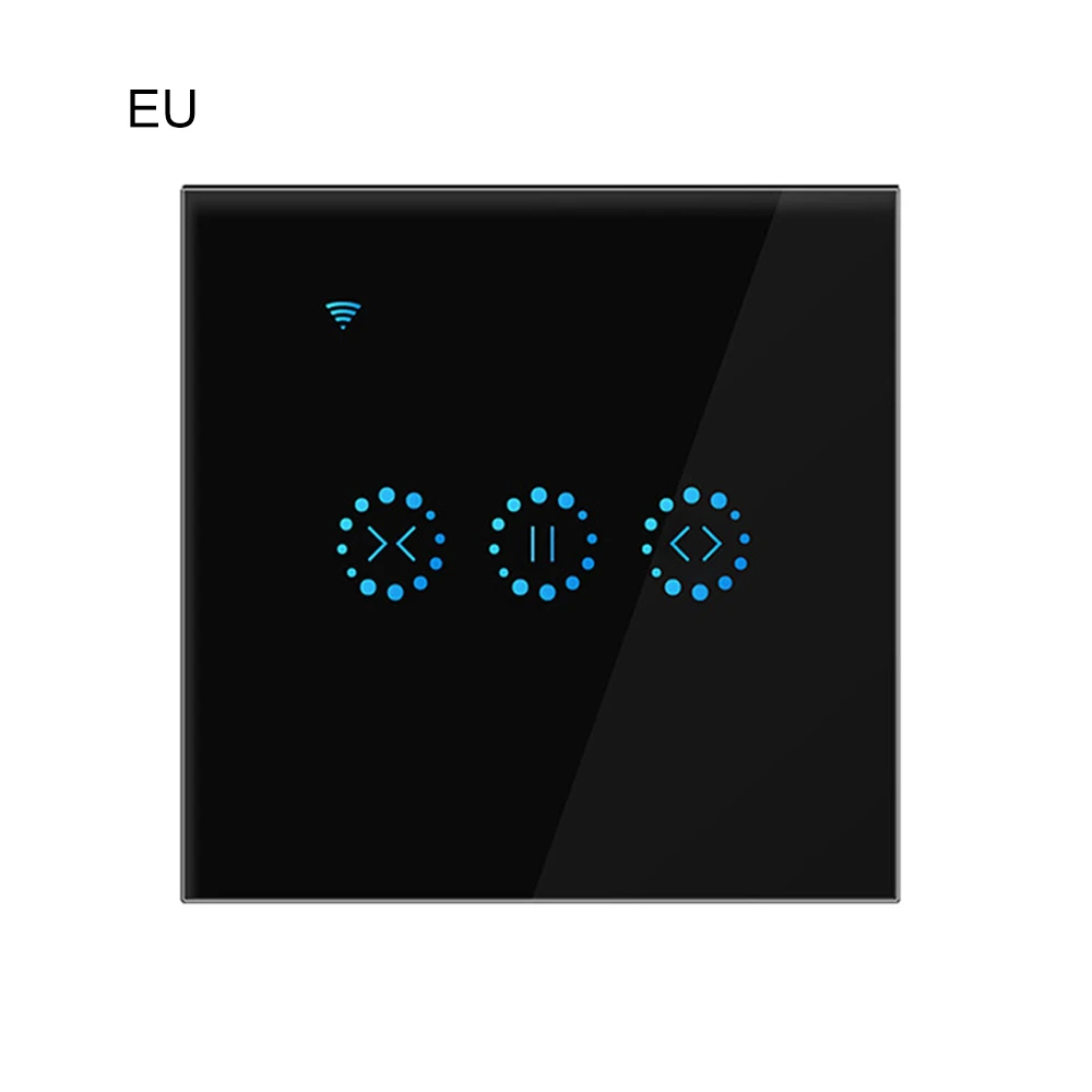 Штепсельная Вилка US/EU для умного дома Wi Fi электрические сенсорные жалюзи