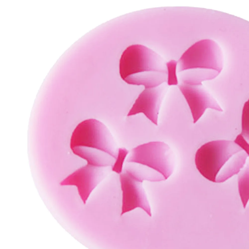 Силиконовая форма для торта бантики цветок помадка шоколадного мыла трафареты