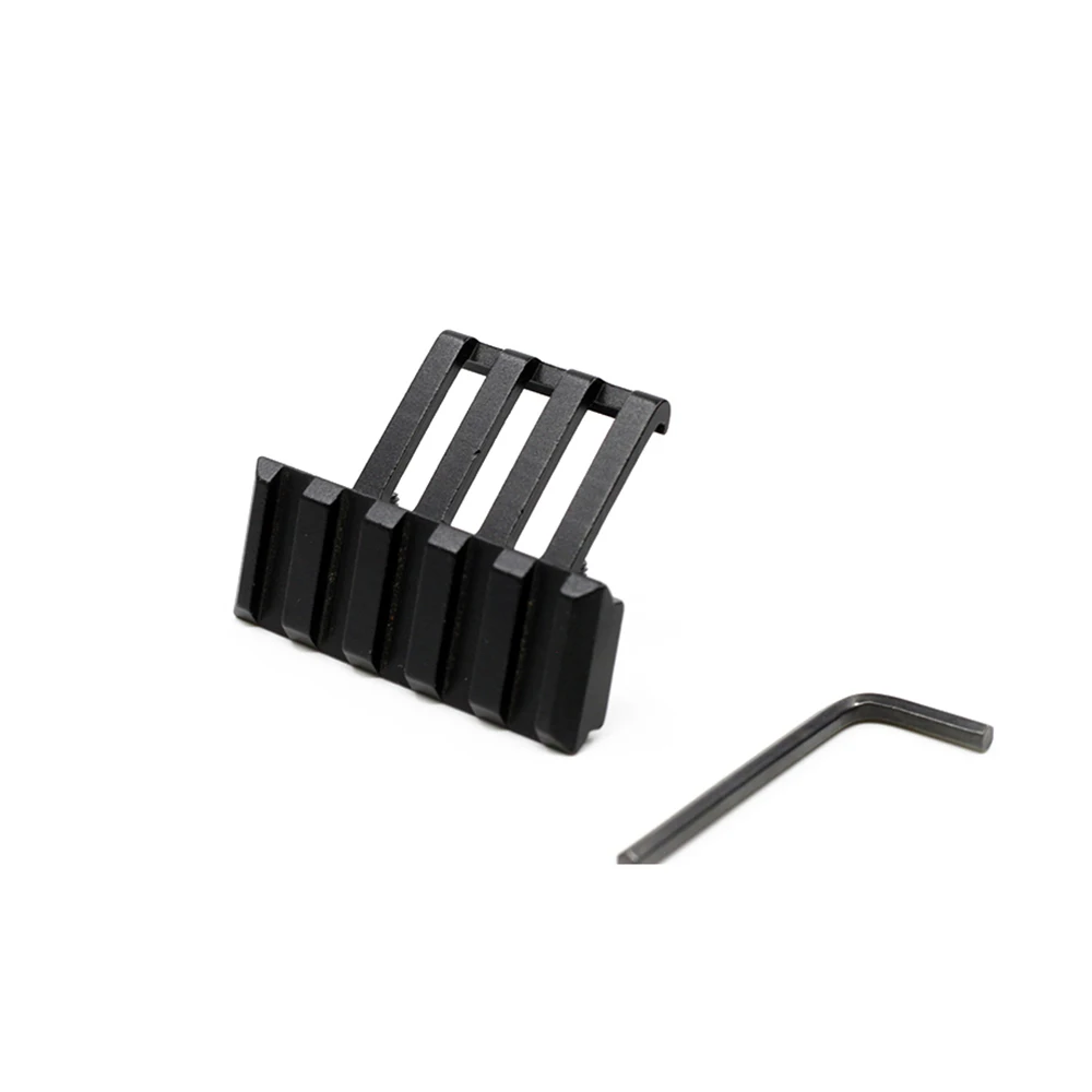 Tactical 5 Slots Side Rail 45 Angle Offset Low Profile Adapter Sight Laser 20mm Weaver Picatinny Mount For Hunting | Спорт и