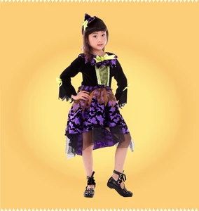 girls witch dress halloween witch dress girls party costumes halloween cosplay costume elf dress girls festival costume