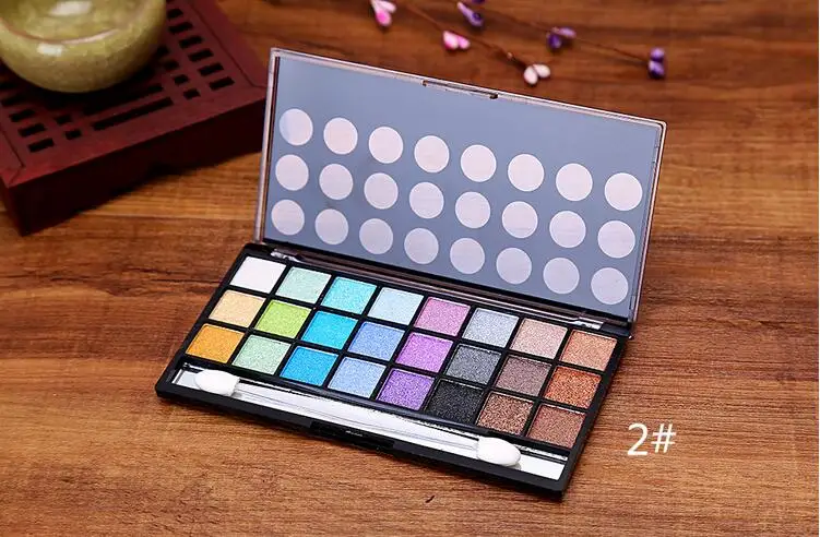 Набор теней для век Мерцающая косметика гладкий и нежный не размазывающийся