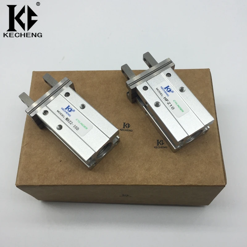 HFZ 10 16 20 25 32 40 Двухсторонний пневматический захватывающий палец с алюминиевыми зажимами типа SMC.