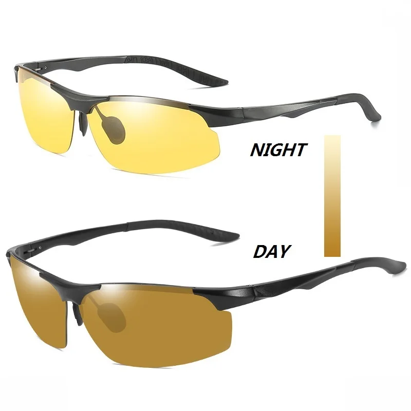 Солнцезащитные очки поляризационные UV400 для мужчин и женщин фотохромные