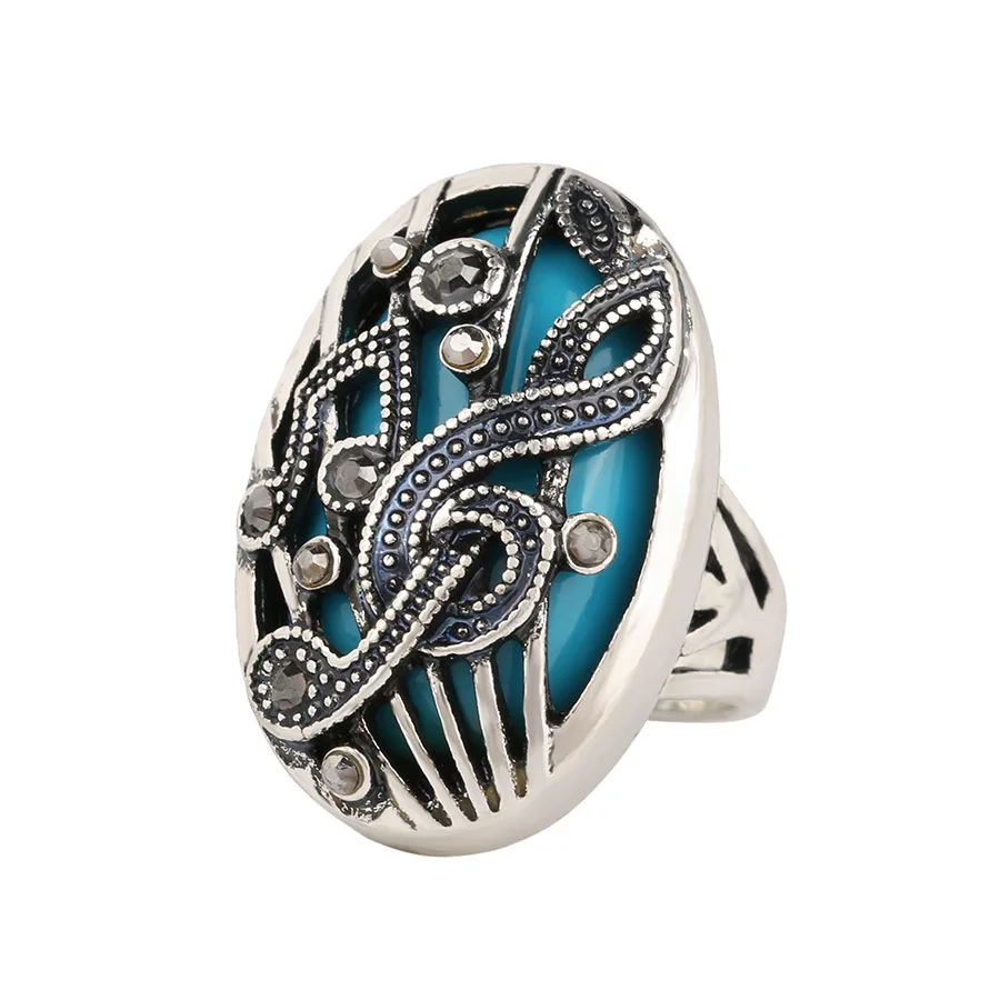 Женское украшение в стиле панк Тибетский Стиль модная пустая Упаковка из сплава