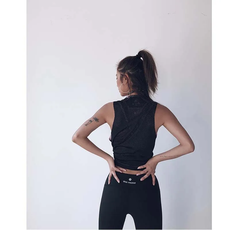 Быстросохнущие женские топы для йоги спортивная рубашка свободная круглый вырез