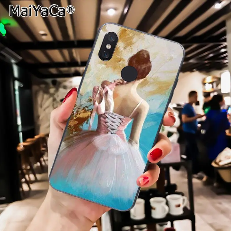 MaiYaCa Балерина чехол для телефона Xiaomi Redmi8 4X 6A S2 7A 5A Redmi 5 5Plus Note5 7 Note8pro | Мобильные