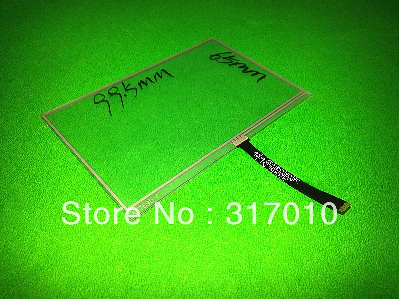 

4.3 inch 6 wire A1769D-G Resistive Touch Screen Panel for Onda VX540 VX530 touch screen digitizer panel free shipping