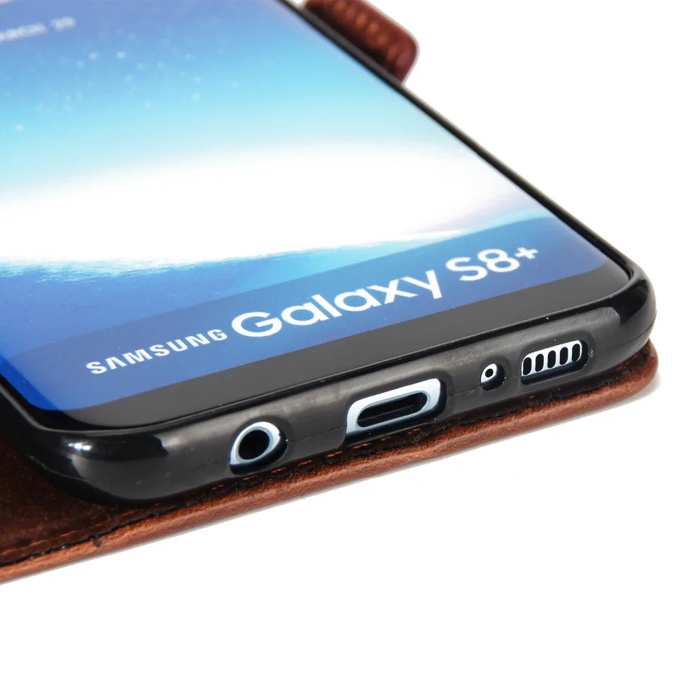 Ретро мужские кожаные чехлы книжки для телефона samsung Galaxy S9 S8 Plus S7 S6 Edge Чехлы J2 J5 Prime
