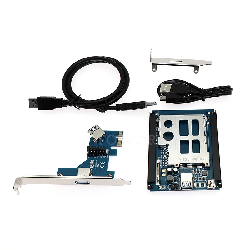 Оптовая продажа PCI-e x1 до ExpressCard 34 54 мм Слот расширитель адаптер PCI экспресс карта