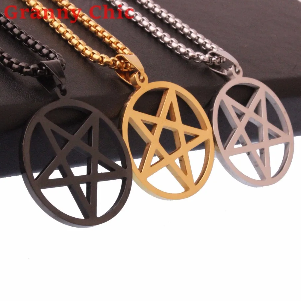 Винтажное ожерелье из нержавеющей стали 316L с подвеской в виде звёзд|pendant for men|pendant