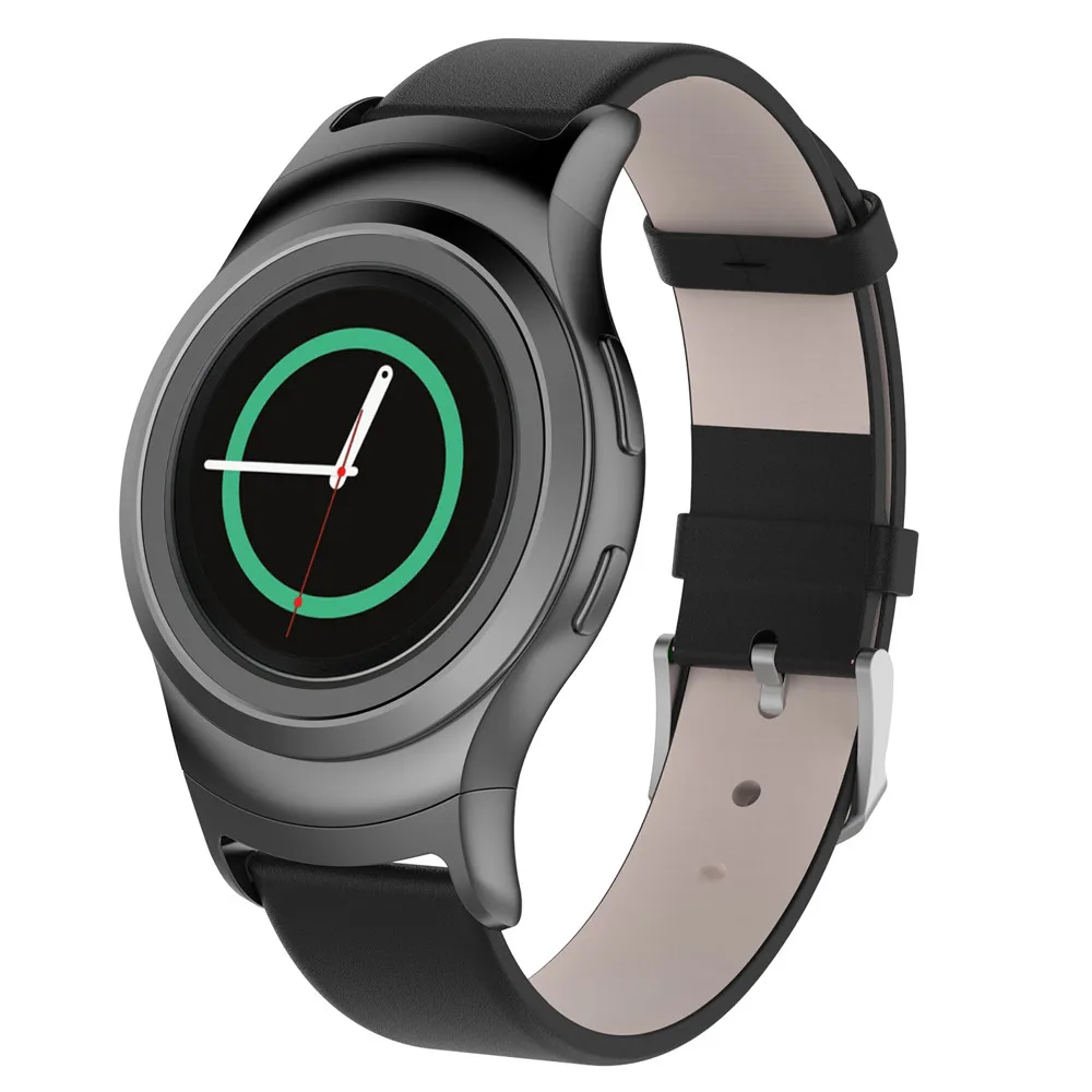 Ремешок для часов кожаный ремешок Samsung Gear S2 с адаптером | Наручные часы
