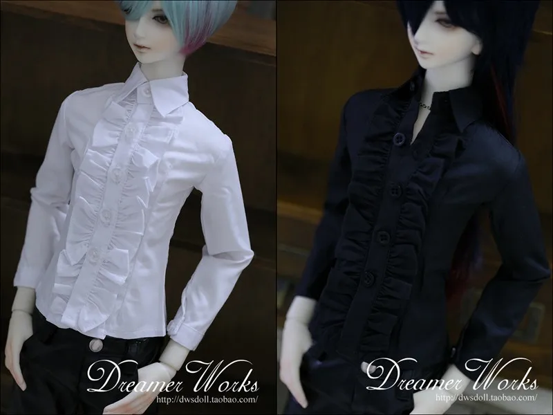 1/4 1/3 весы BJD кружевная рубашка с длинным рукавом для BJD/SD Одежда Аксессуары куклы