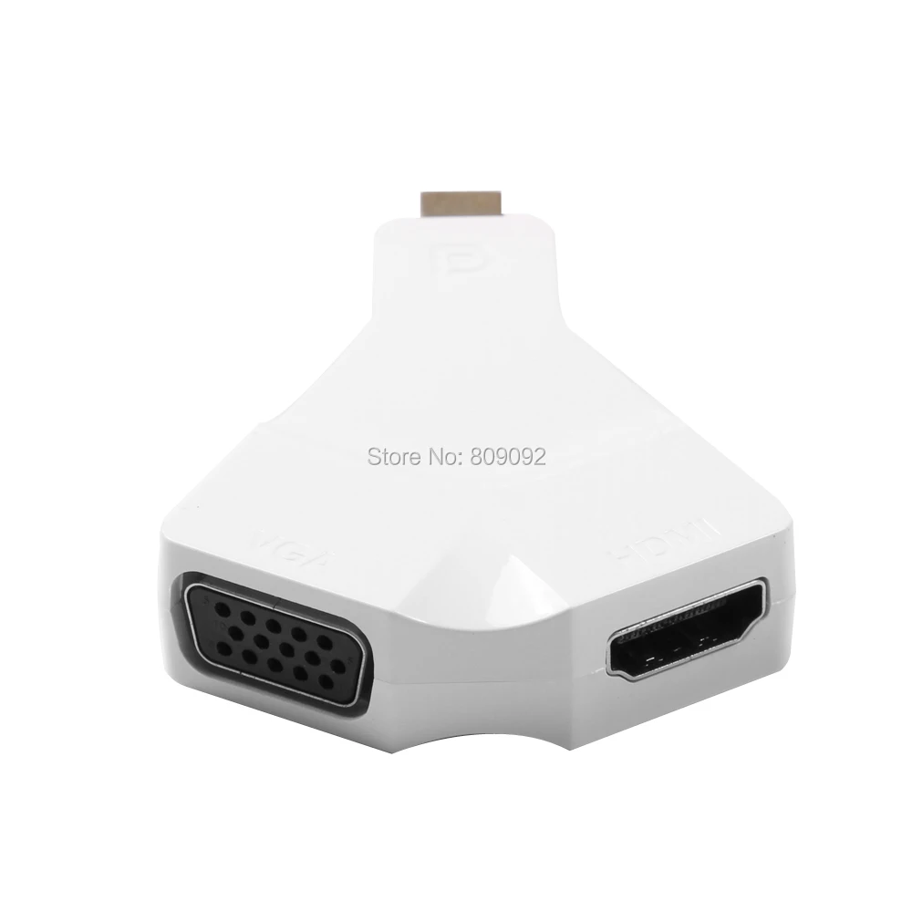 4K * 2K 1080P 3D Mini DP порт дисплея 1 2 В HDMI + VGA адаптер конвертер HD для дисплеера или