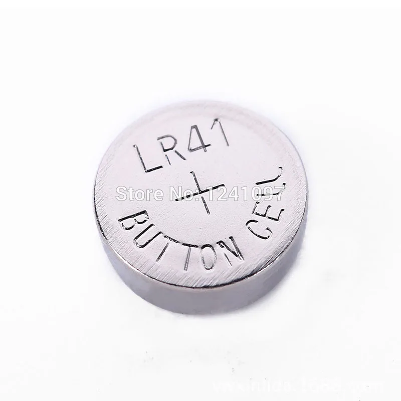 100 шт./лот LR41 AG3 SR41W 392 192 192A LR736 пуговица часы Батарея сотовый миниатюрные батарейки