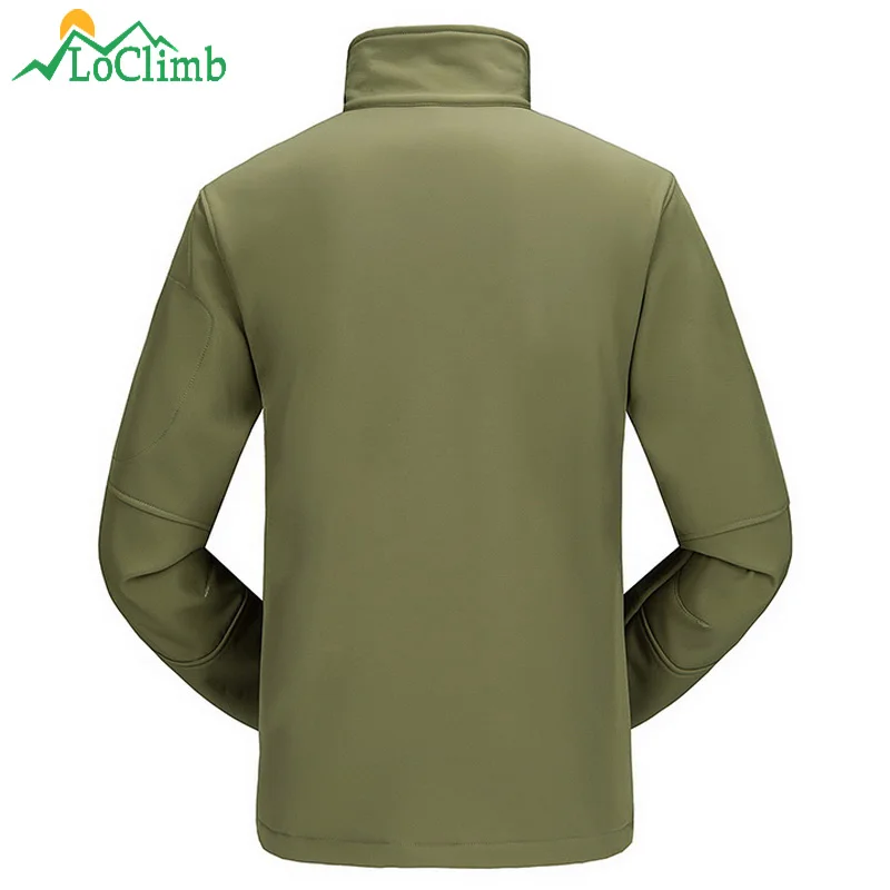 LoClimb водонепроницаемые мягкие куртки для кемпинга и пешего туризма зимняя