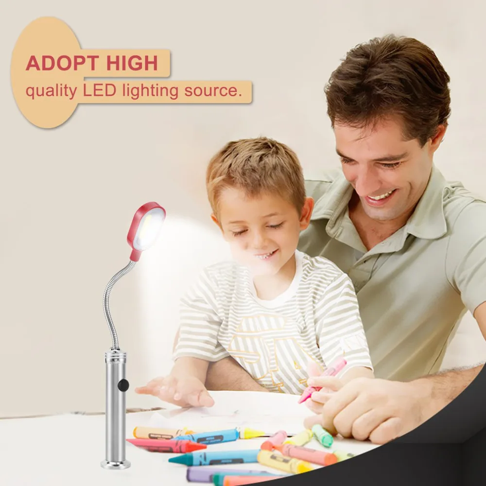 Домашний мягкий трубчатый небольшой светильник светодиодный рабочий s токарный