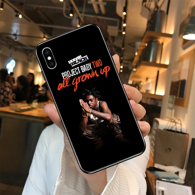 Kodaks черный рэпер Мягкий Силиконовый ТПУ чехол для телефона для iPhone MAX XR XS X10 5 5S 5SE 6 6S 7 8 6Plus 7Plus 8Plus