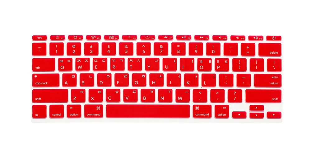 AIR 11 корейский чехол для клавиатуры США 5 шт. силиконовый защитный Mac MacBook Air