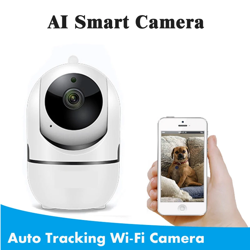 720 P Мини WiFi смарт 360 автоматическая камера слежения инфракрасная ночного видения