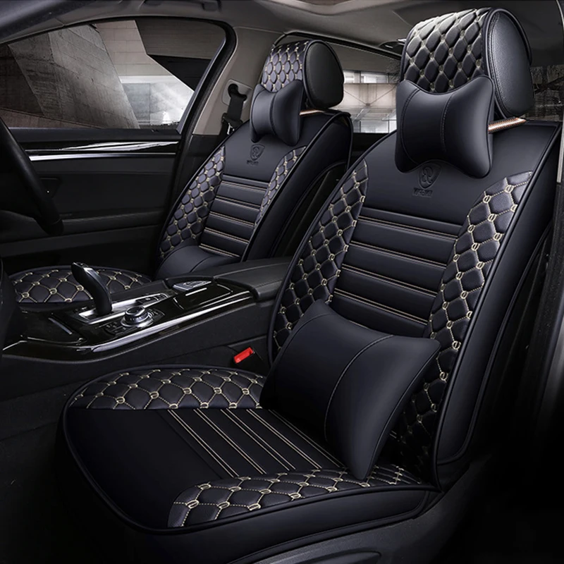 Wenbinge-fundas especiales de cuero para asiento de coche, accesorios de estilo para Toyota corolla chr auris wish aygo prius avensis camry 40 50