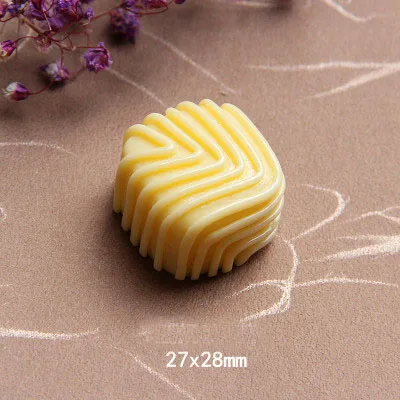 1PCS P 1 шт. имитация шоколада полимерная слизь талисманы Lizun Моделирование глины DIY Kit Accesorios коробка игрушка для детей слизи поставки наполнитель - Цвет: 1PCS P