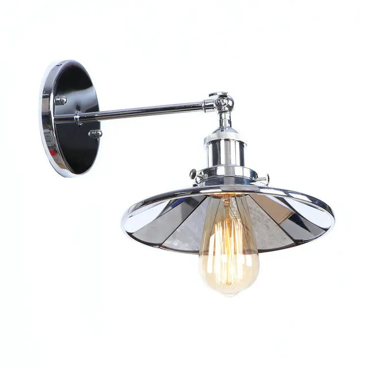 Настенный светильник светодиодный серебристый | Лампы и освещение