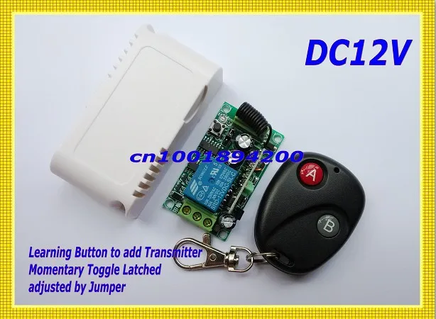 Беспроводные ресиверы и передатчик 12 в 1 канал РЧ M4/ T4/ L4, встроенная обучающая система доступа шлюза кода