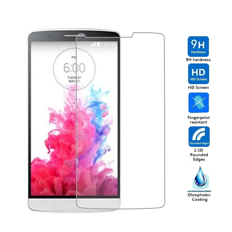 Высококачественное Закаленное стекло для защиты экрана LG G2 G3 G4 G5 G6 защитная
