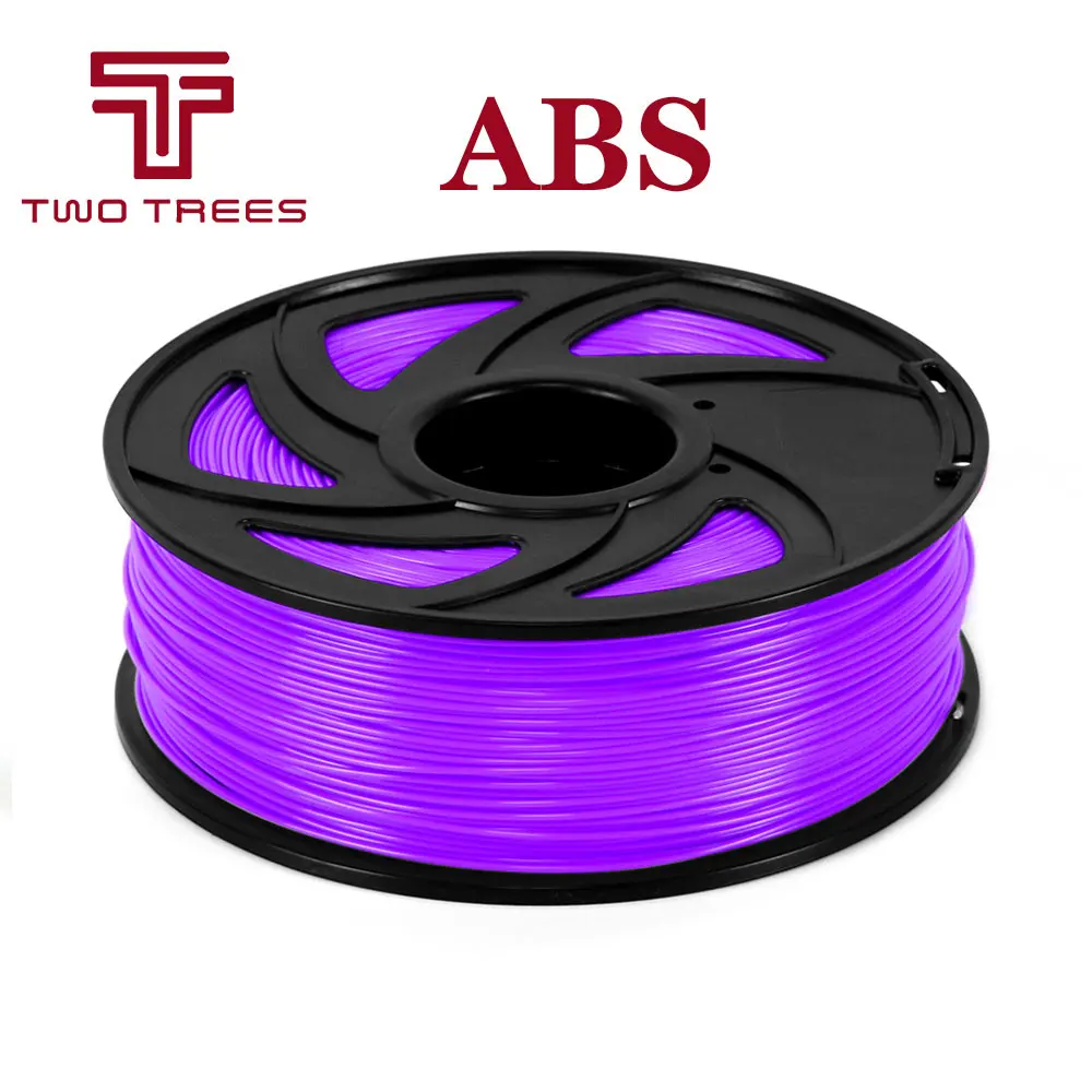 ABS пластик 3d принтер 1 кг 1,75 мм поставки нити для RepRap 3D нити ABS нити 1,75 impressora 3d филаменто PLA - Цвет: ABS-1KG-purple