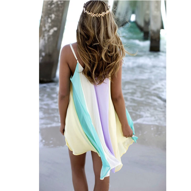 2018 новый летний женский сексуальный коктейльное платье Вечерние свободные