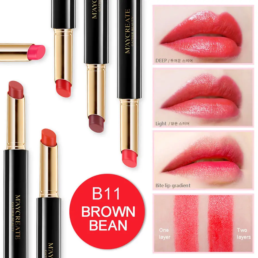 Оригинальная губная помада MayCreat матовая сексапильная долговечная