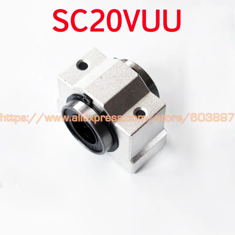 20 мм втулка подшипника SCV20 SCV20UU SC20V SC20VUU Линейный подшипник для рельса вала|linear