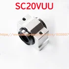 20 мм втулка подшипника SCV20 SCV20UU SC20V SC20VUU Линейный подшипник, втулка подшипника для 20 мм рельса вала