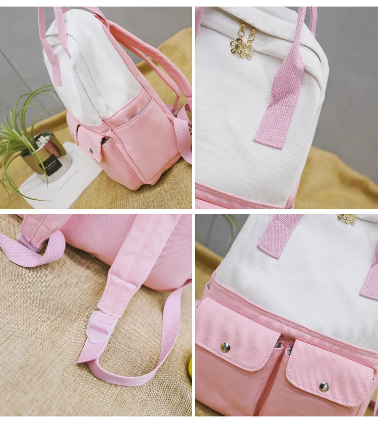 Мультфильм Сейлор Мун девушки рюкзак Mochila Feminina Милый Пикачу одна деталь Луффи сумка на плечо школьный ранец