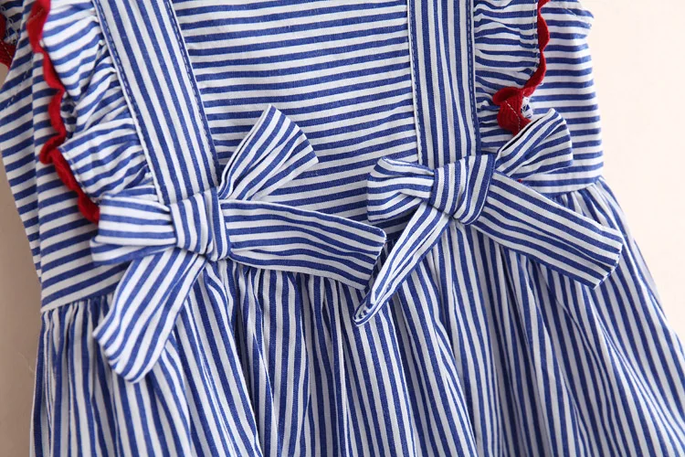 IMMDOS/летнее платье для девочек детские хлопковые платья с героями мультфильмов