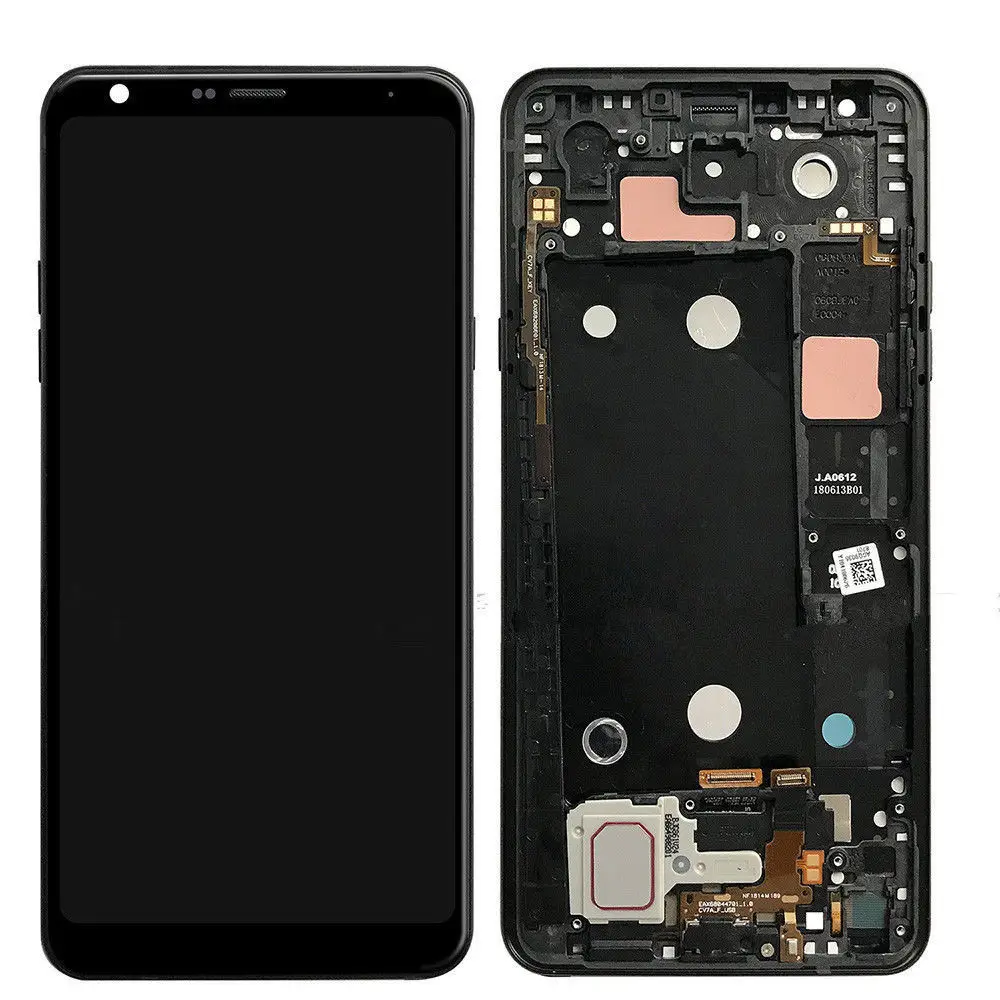 6 2 ''LCD для LG Q Stylo 4 LCD Stylo4 Q710 Q710MS Q710CS сенсорный экран сборка дигитайзер Рамка