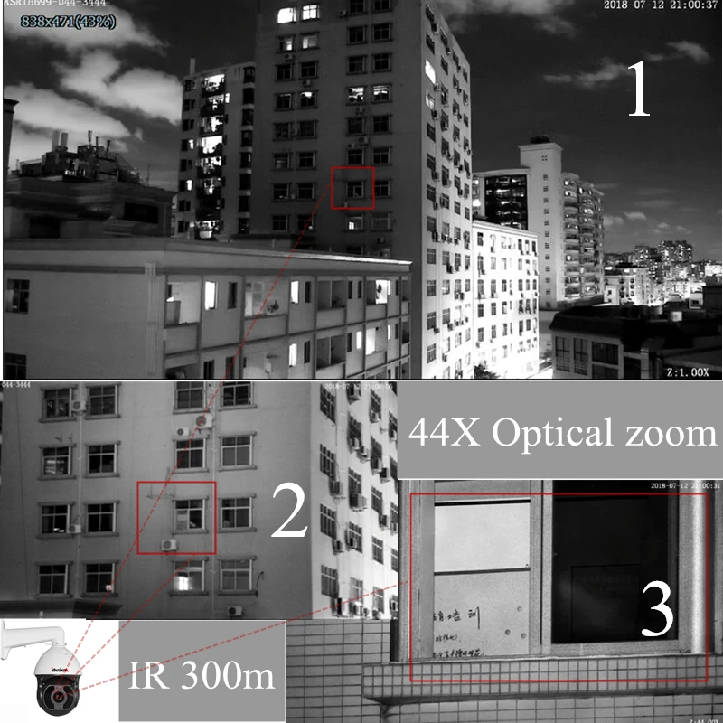IP камера Starlight Smart PTZ 300 м с оптическим зумом|ptz camera|ip ptz cameraonvif camera |