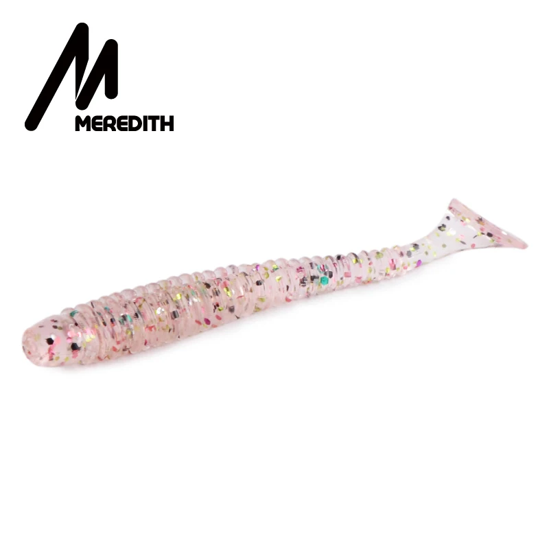 MEREDITH 55 мм/0,85 г, 20 шт./лот, рыболовные приманки наживка, мягкие приманки, мягкие приманки - Цвет: P