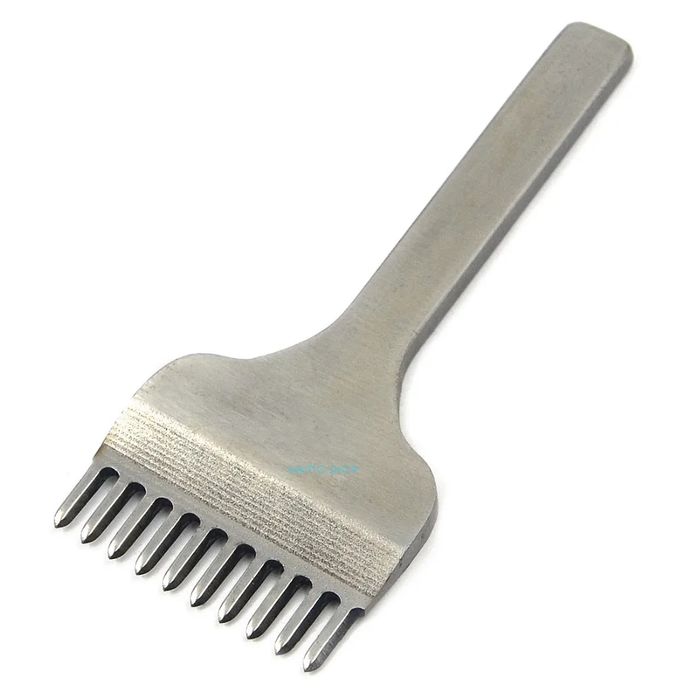 

1pcs 10prong 4mm Leather Craft Lacing Stitching Punch Tools Hole Punches