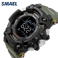 smael military sports watches men alarm waterproof watch led back light shock digital wristwatches relogio masculino 1802