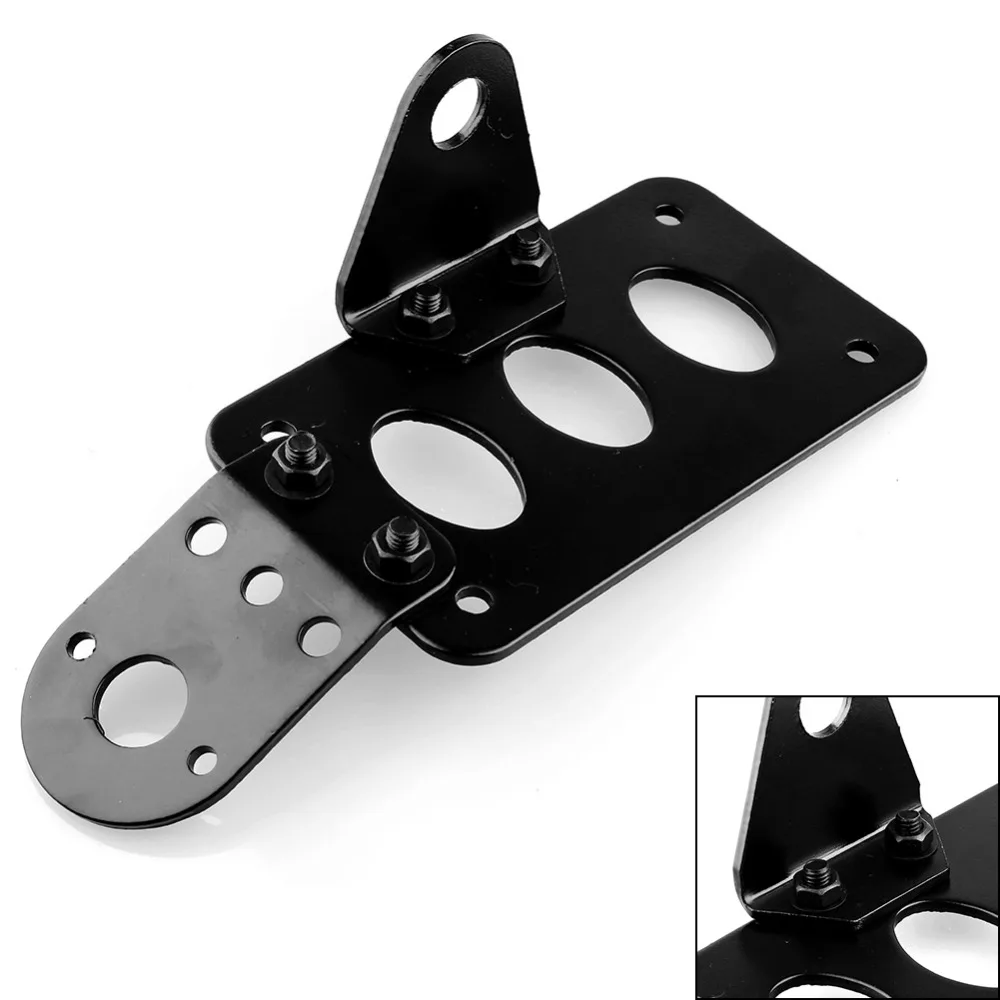 Мотоцикл тормозных хвост светильник номерного знака Боковое крепление