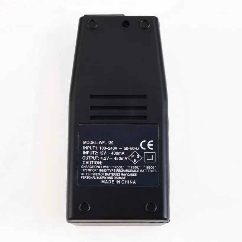 WF 139 многофункциональное зарядное устройство для 18650 14500 18500 17670 17500 литий ионной