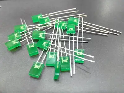 100 шт. 2x5x7/2x3x4 квадратный светодиодный DIP белый красный желтый зеленый синий высокое качество яркий бисер 2*3*4/2*5*7 светоизлучающий диод