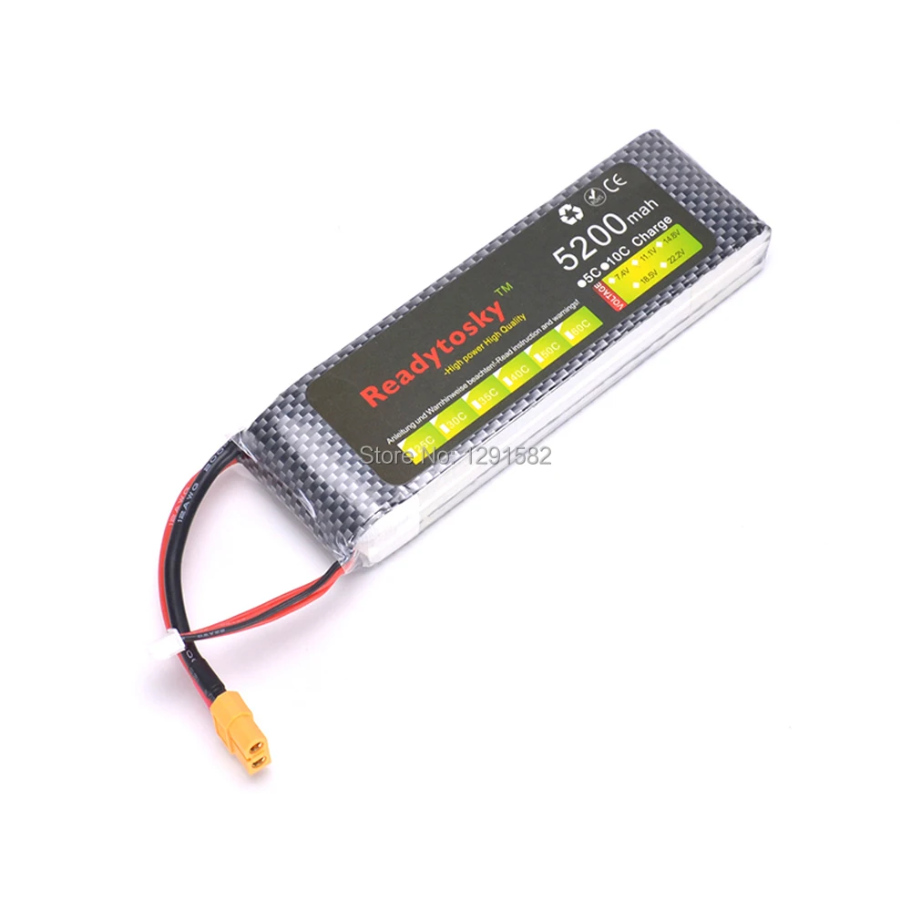 3S Lipo аккумулятор 11 1 В 5200 мАч 35C RC вертолет Радиоуправляемый автомобиль