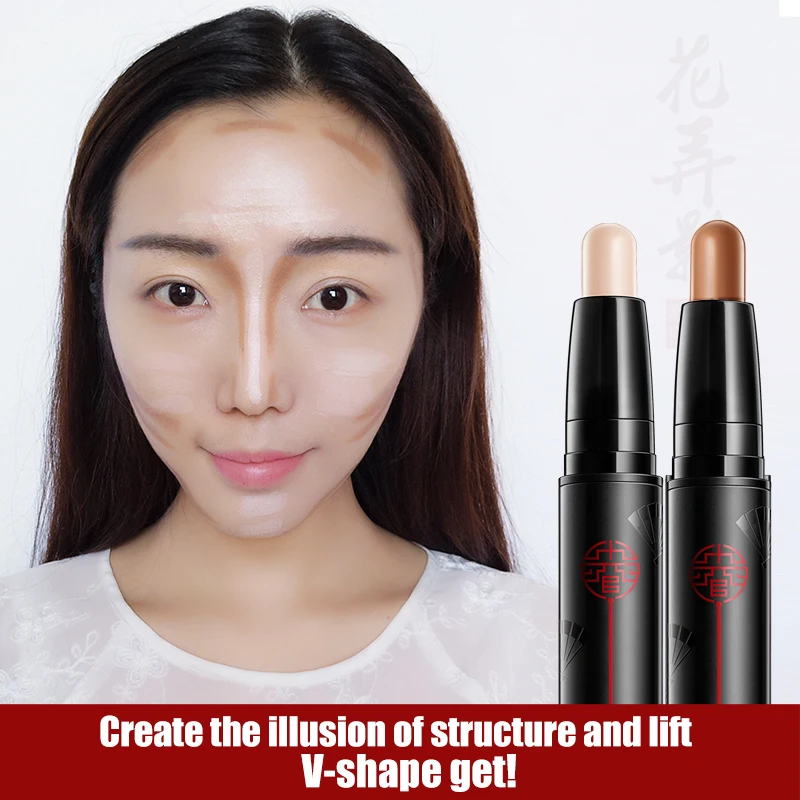 MEIKING glow kit powder highlighter makeup Shimmer Stick Cream Concealer Brighten Bronzer Contour Face Makeup Water-proof Bright