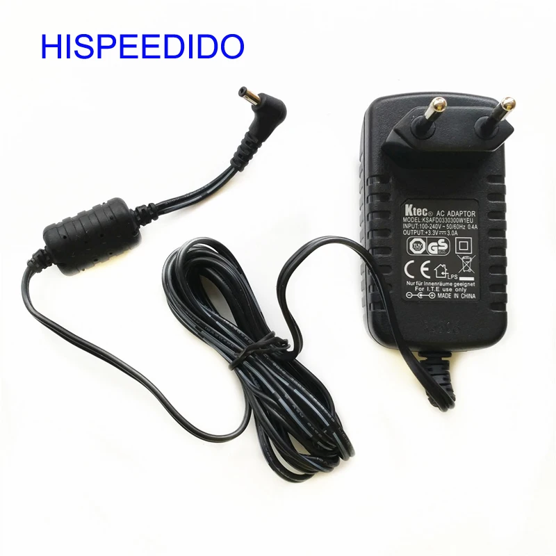 Hiseedo PSU EU AC к DC 3 V 3A 5*1 35 мм для KTC KSAFD0330300W1EU адаптер питания настенное зарядное