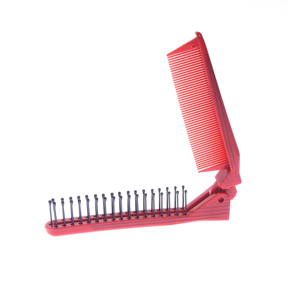 Портативная дорожная расческа для волос складная Массажная антистатические