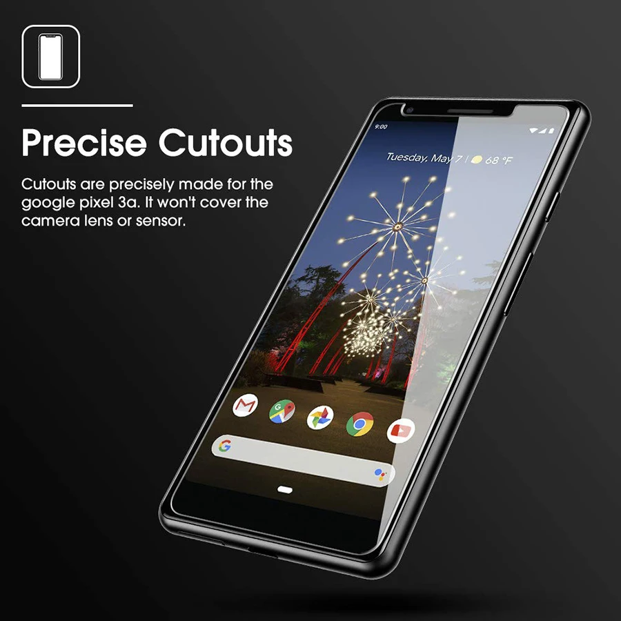 VALAM для Google Pixel 3A закаленное стекло покрытие полное тело защита экрана размера XL 3 |